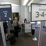 United Airlines Boarding Groups in Airport