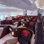 Business Cabin In Austrian Airlines