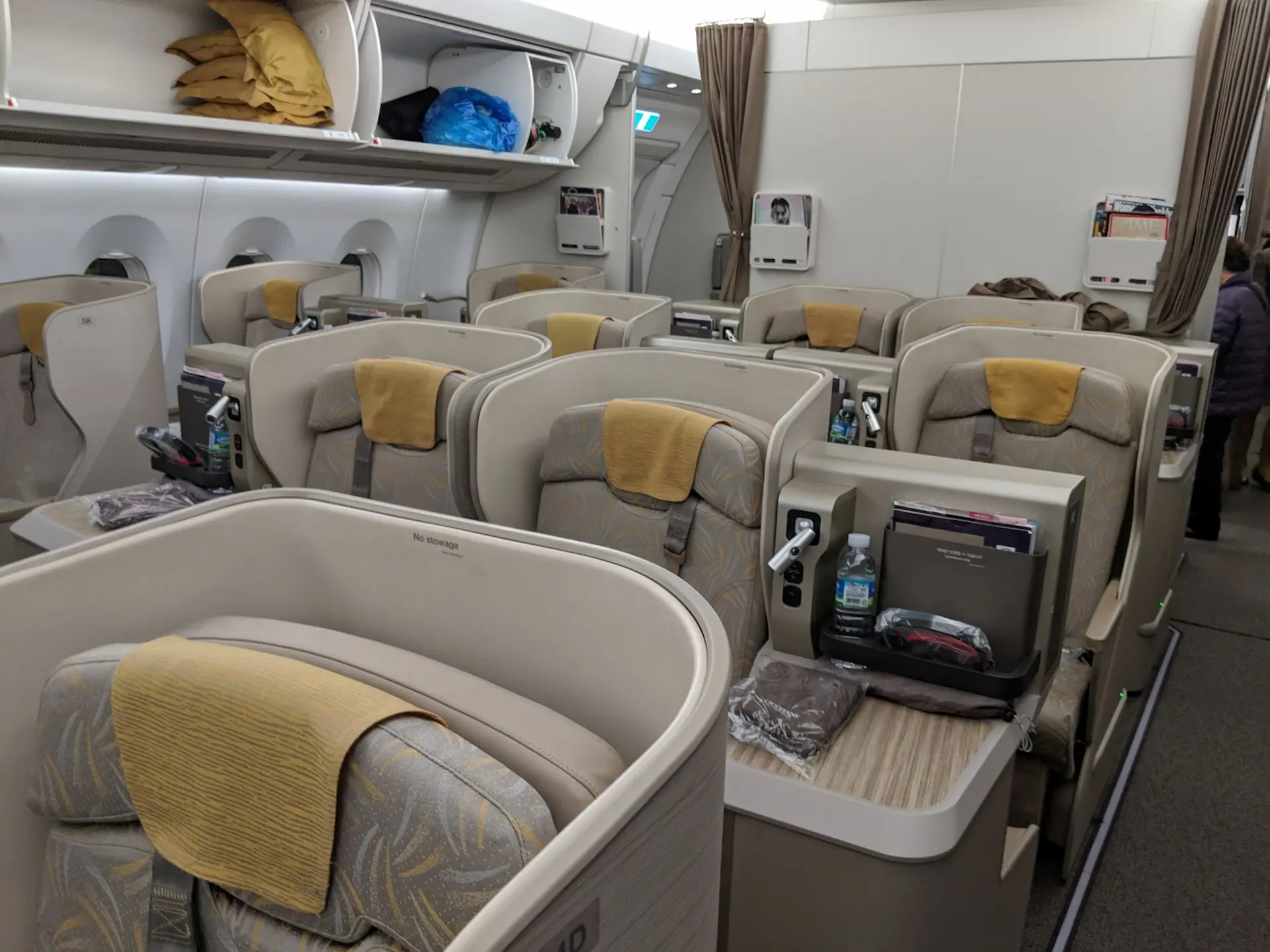 Business Cabin in Asiana Airlines
