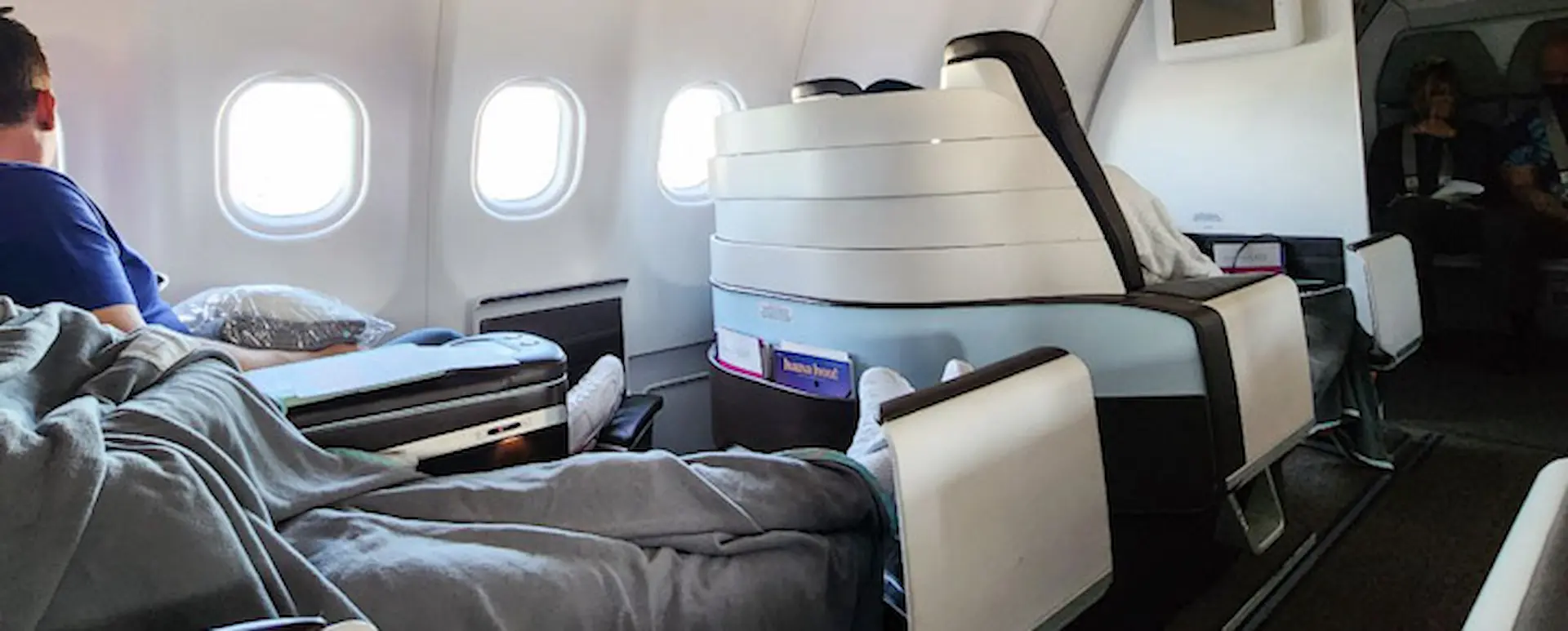 First Class in Hawaiian Airlines