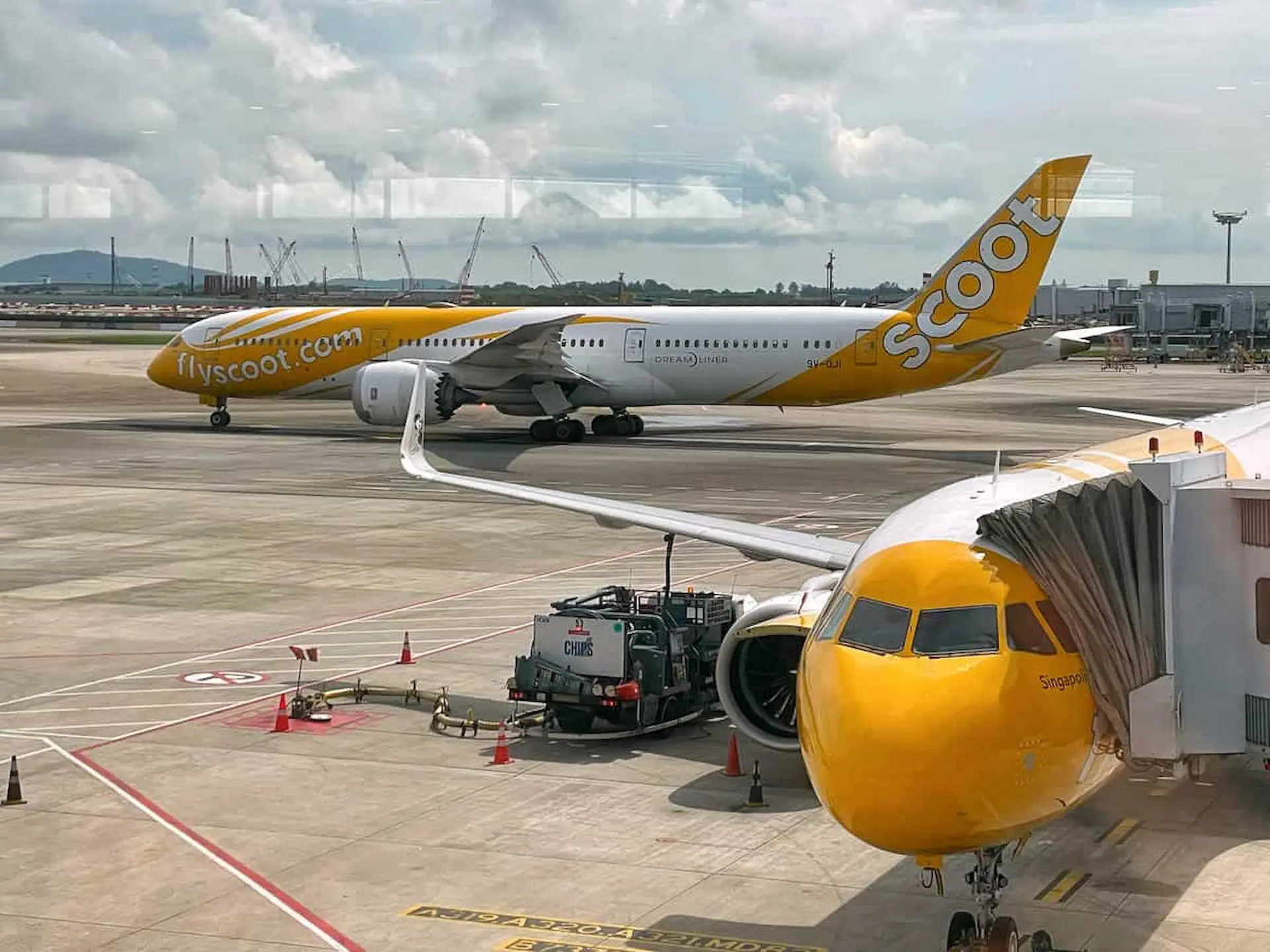 Scoot Airlines Plane
