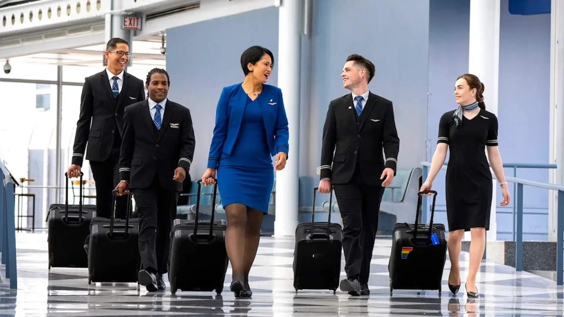 Flight attendants of United Airlines