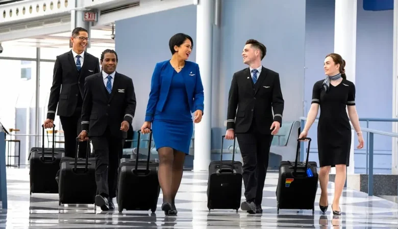 Flight attendants of United Airlines