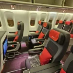 Premium Economy Cabin in Austrian Airlines