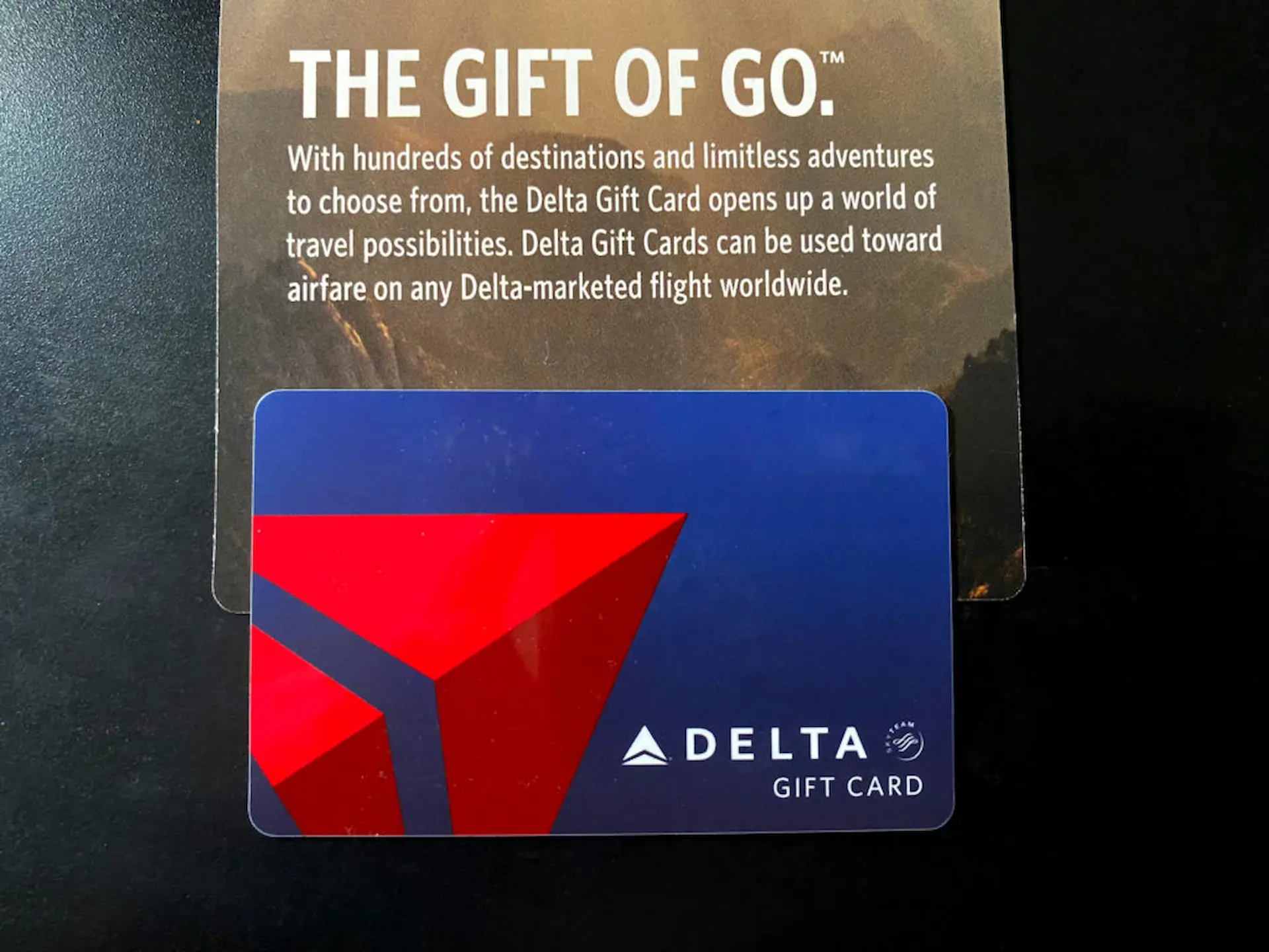 Delta Airlines Gift Card