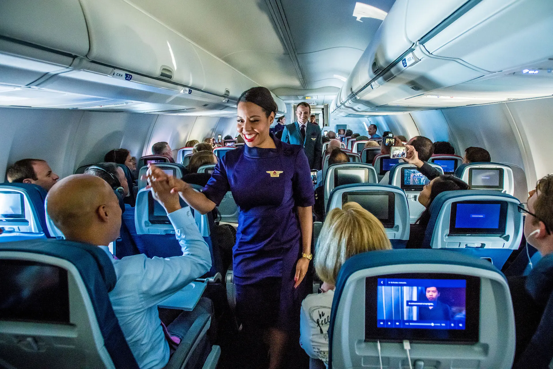 Delta flight attendant
