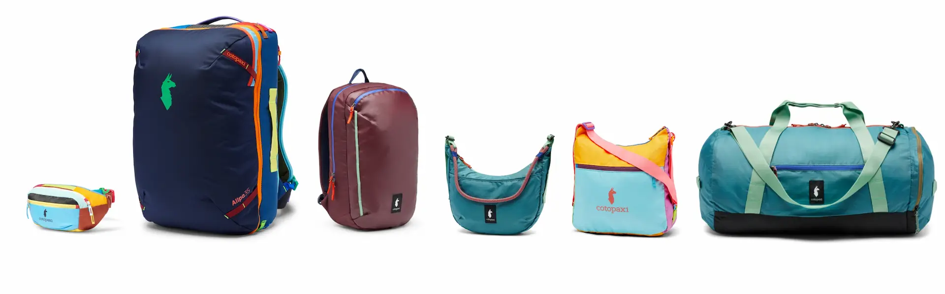 Find your perfect Cotopaxi Allpa size for any trip.