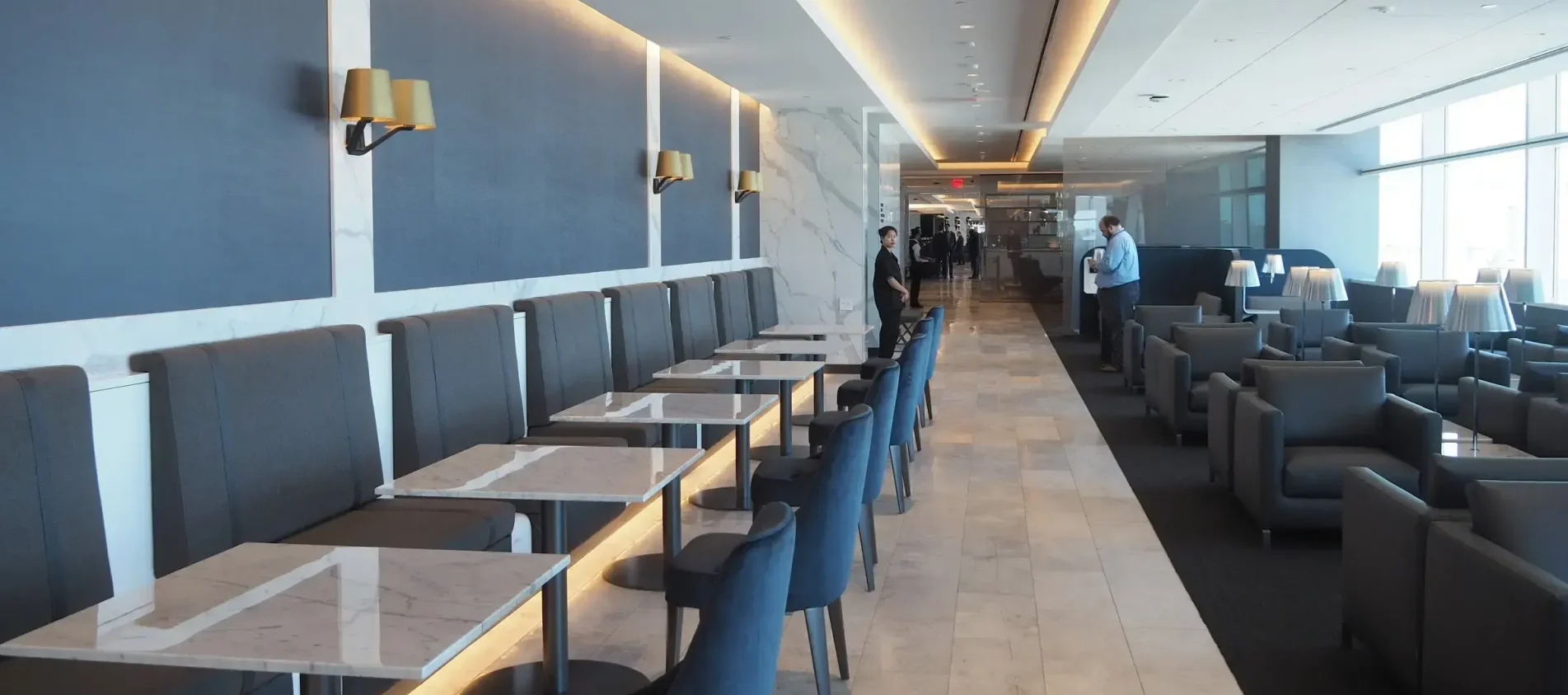 United Polaris Lounge SFO vs Newark