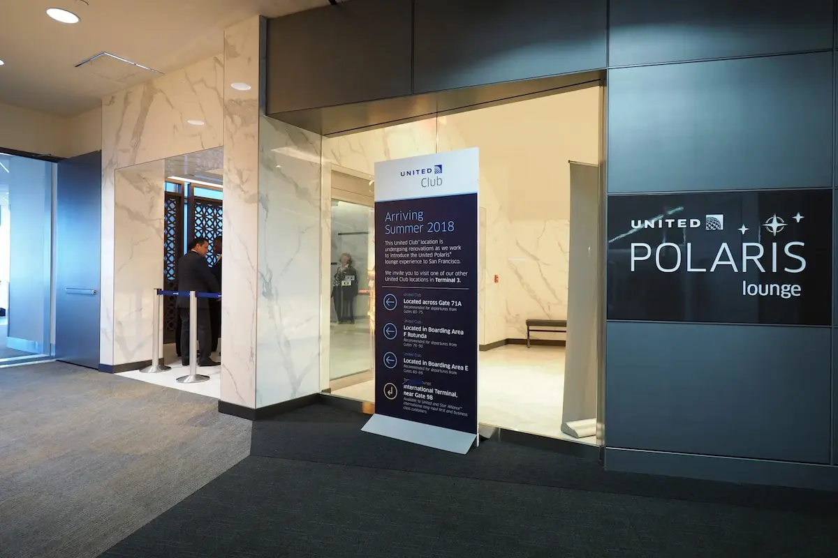 United's San Francisco Polaris Lounge (SFO)