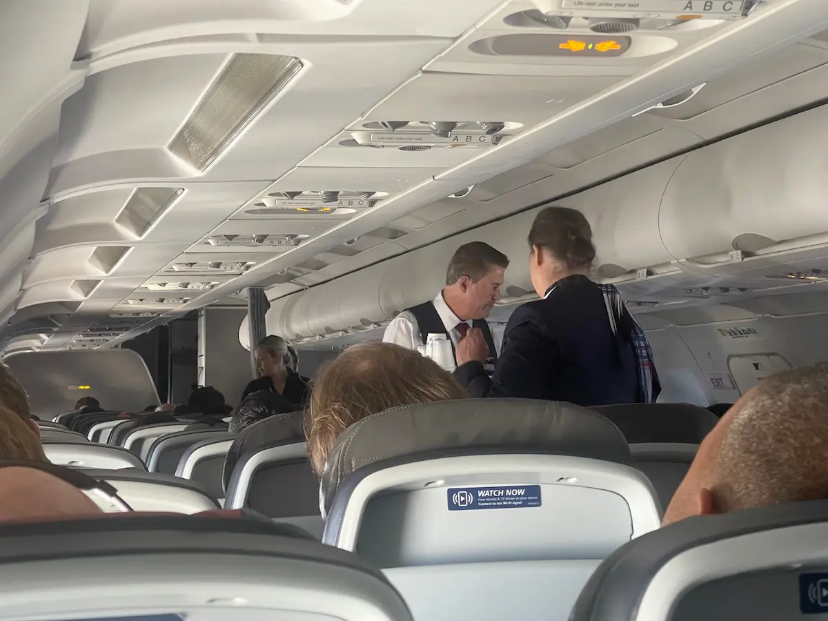 American Airlines A319 Economy Class