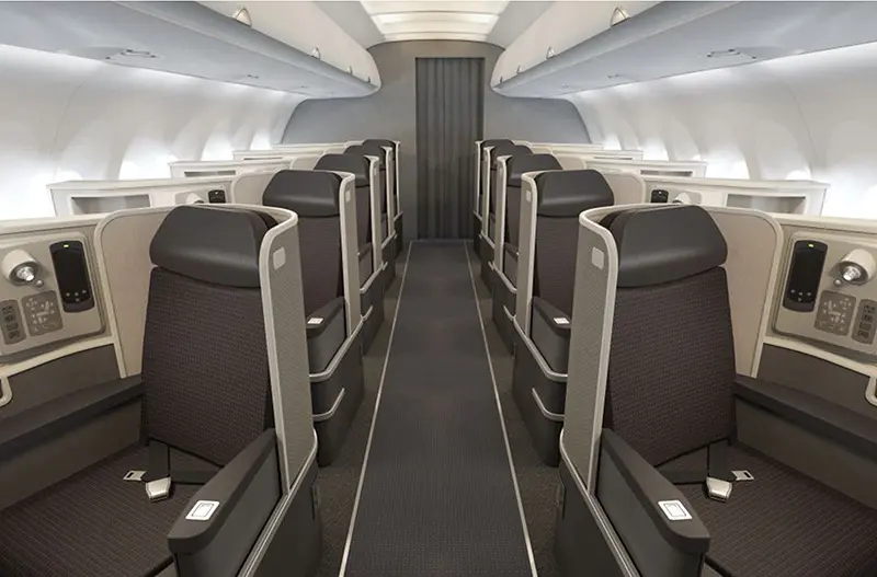 American Airlines A321 Business class review