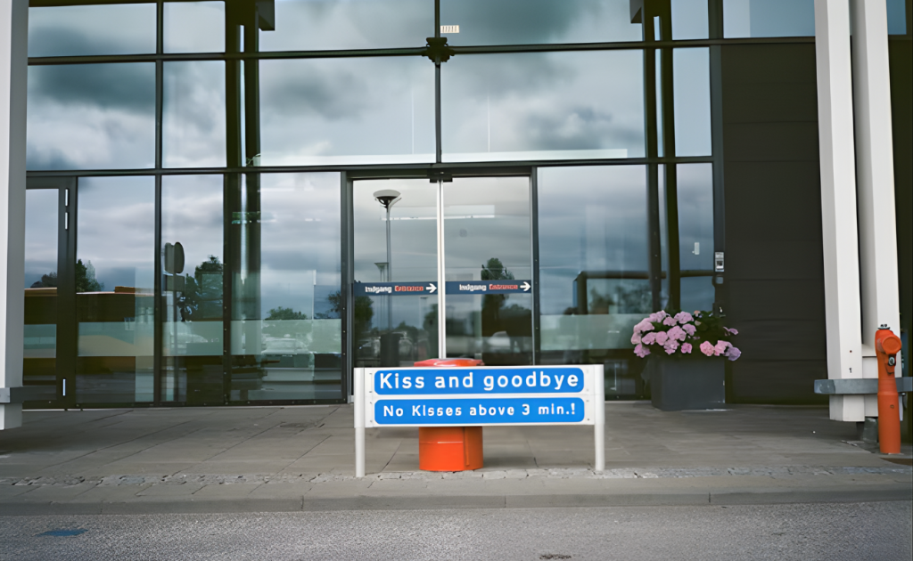 Travelers moving through an airport security area, illustrating airport hacks that help reduce wait times and streamline the travel experience.