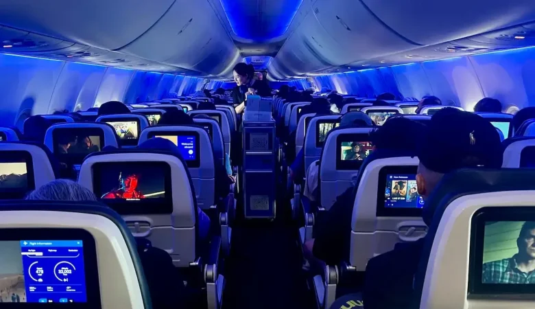 United Airlines Economy Seat