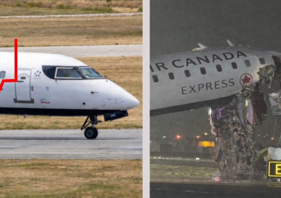air-canada-express-jet-hits-firetruck-runway-chaos-talktravel