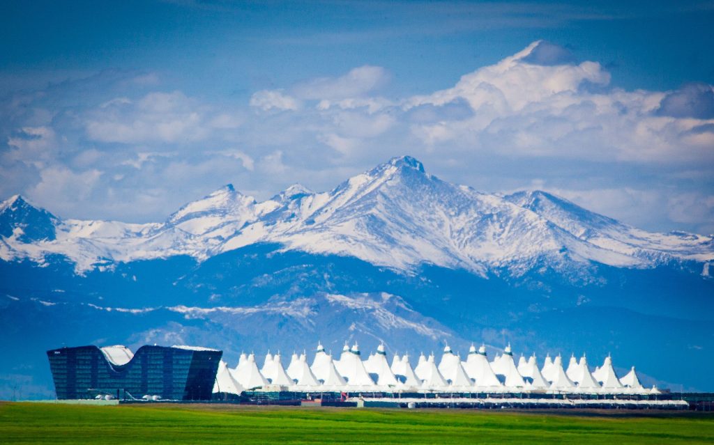 denver international airport at frontier's heart