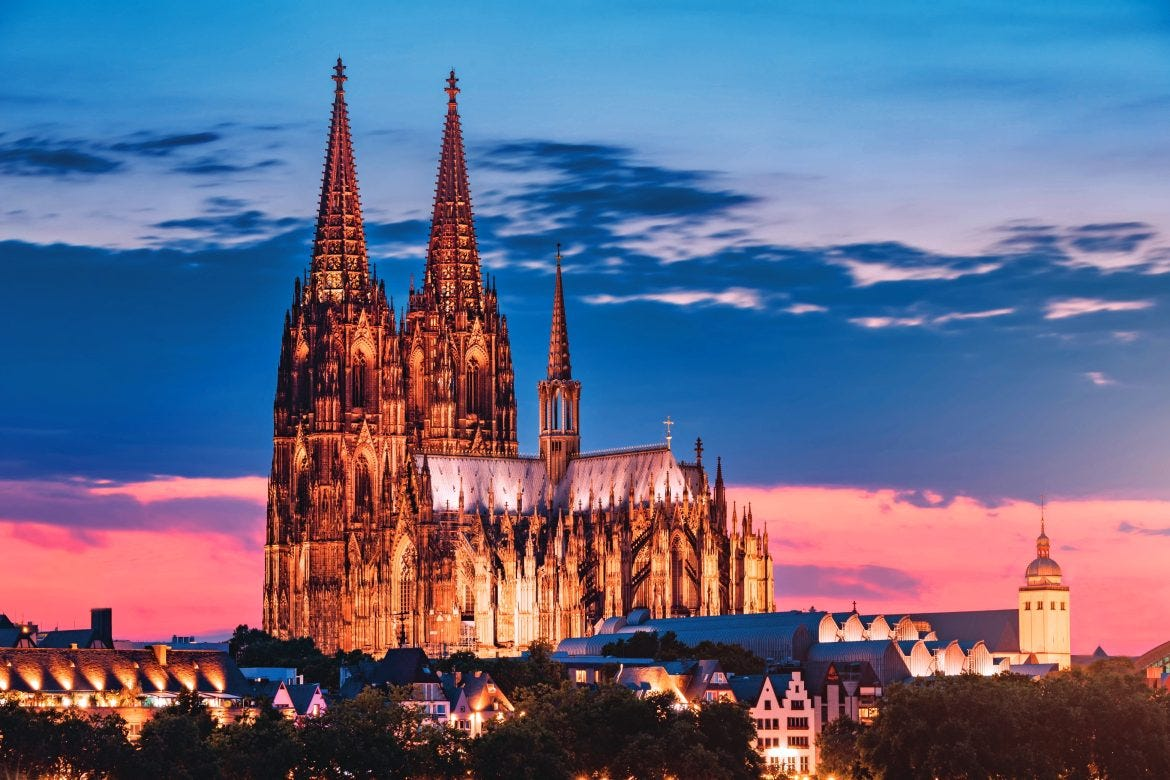 Cologne Sunset of Cathedral