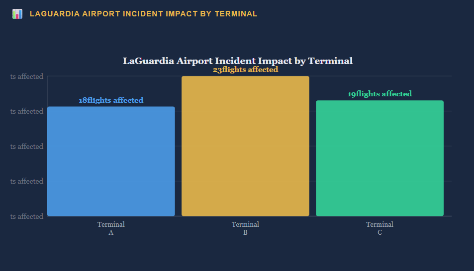 laguardia airport incident impact by terminal talktravel